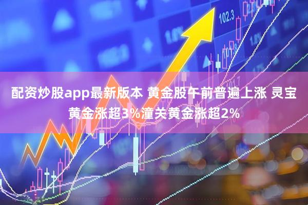 配资炒股app最新版本 黄金股午前普遍上涨 灵宝黄金涨超3%潼关黄金涨超2%